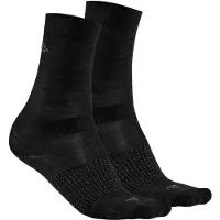 Craft 2-pack Wool Liner Half Lange Sokker