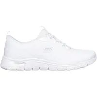 SKECHERS damesneaker - Hvit - Sko