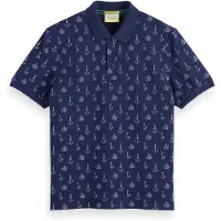 Scotch & Soda 175555 Kortermet Poloskjorte