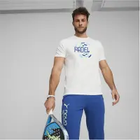 Puma Individual Graphic Kortarmet T-skjorte