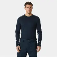 Helly Hansen Lifa Merino Midweight Crew, Herre, Navy