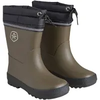 Color Kids Termostøvler - Dark Olive - - 31 - Gummistøvler