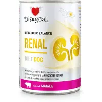 Disugual Nyre-diett Svin 6x400g Våtfôr Hund