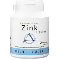 Helhetshälsa Zink Optimal 25 mg 100 kapsler