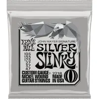 Ernie Ball 2218 John Mayer Silver Slinky 2218 Nickel Guitar Strings Set 10.5-47