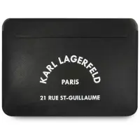Karl Lagerfeld Sleeve KLCS133RSGSGSFBK 13" svart/svart Saffiano RSG