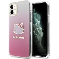 Hello Kitty IML Gradient Electrop Kitty Head Case for iPhone 11 / Xr - Rosa