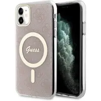 GUESS GUHMN61H4STP iPhone 11 6,1" rosa/rosa hardcase 4G MagSafe