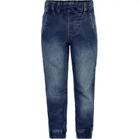 Minymo Bukser - Stretch Loose Passform - Blå Denim - - 9 år (134) - Jeans