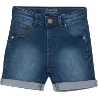 Minymo Shorts - Stretch - Blå Denim - - 7 år (122) - Shorts