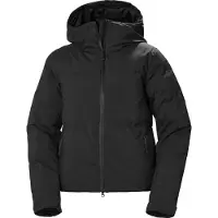 Helly Hansen for woman. 65897 Nora Short Puffy black ski jacket (L), Polyester, Outdoor