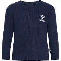 Hummel Genser - Rib - hmlSami - Black Iris - - 1 år (80) - Genser