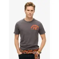Superdry Vintage Athletic Chest Kortarmet T-skjorte