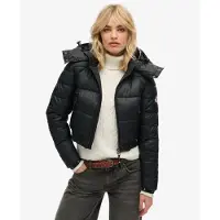 Superdry Crop Fuji Pufferjakke