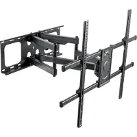 Schwaiger MOTION 8 - Monteringssett (toarms-veggmontering) - for LCD-TV - metall - svart - skjermstørrelse: 50-90