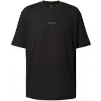BOSS for man. 50519368 Black casual t-shirt (S), Cotton, Short sleeve