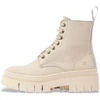 Art for woman. 1195313ZZ003_020 Leather ankle boots 1953 Amberes beige (41), Flat, Laces, Casual