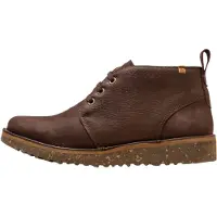 El naturalista unisex. 256321120005_012 Leather Ankle Boots N5632 Felsen brown (41), Flat, None, Casual