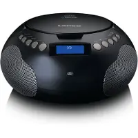 Lenco Wieża SCD-341BK boombox med DAB+/FM-radio og Bluetooth
