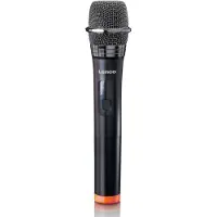 Lenco MCW-011 Wireless Microphone with Battery Powered Receiver