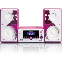 Lenco MC-020 - Mikrosystem - 2 x 5 watt - princess