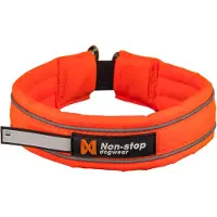 Non-Stop Dogwear Safe collar, unisex, orange, 55, single