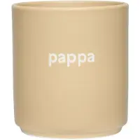 Design Letters Kopp - VIP Favourite Kopp - Pappa - Beige - - OneSize - Kopp