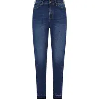 Urban Classics Skinny Open Hem Høytaljede Jeans