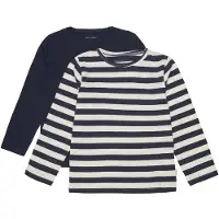Minymo Genser - 2-pack - Marshmallow - - 7 år (122) - Genser