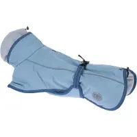 Nomad Tales Bloom hundefrakk Airy Blue - ca. 55 cm rygglengde
