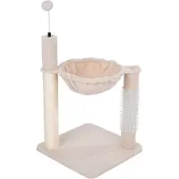 TIAKI Shearly klorestativ med hengekøye - beige