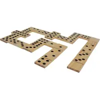 Schildkrot-Puppen Schildkröt JUMBO-DOMINO-sett