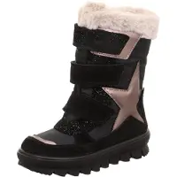 Superfit Vintersko - Tex - Flavia - Svart/Beige - - 30 - Vinterstøvler