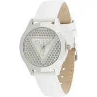 GUESS Glitz Plaque Dameklokke