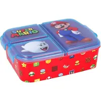 Super Mario matboks - Barnematboks med 3 rom