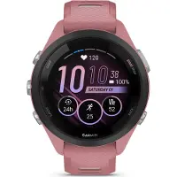 Garmin Forerunner 265S - 42 mm - light pink - smartklokke med bånd - silikon - light pink/powder gray - håndleddstørrelse: 115-178 mm - display 1.1 - 8 GB - Bluetooth, Wi-Fi, ANT+ - 39 g