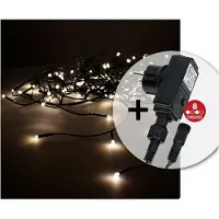 EDM Gardin Med 10 Led-striper For Programmerere 2x1 M