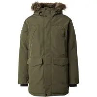 Superdry unisex. M5011929A Everest synthetic fur parka green (M), Casual, Recycled Polister, Sustainable
