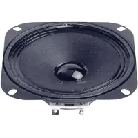 Visaton VS-R10S/4, takmonterbar, svart, 20 W, 30 W, 4 ohm (O), 100 - 13000 Hz