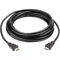 Aten - High Speed - HDMI-kabel med Ethernet - HDMI hann til HDMI hann - 20 m - skjermet - svart - 4K-støtte - for VM5404, VM5808 VanCryst VM0808, VM1600, VM3200, VM5404, VM6404, VM6809, VS0801