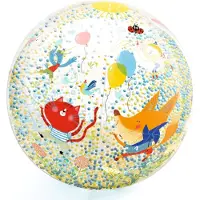 Djeco Badeball - 35 cm - Bubbles - - OneSize - Badeball
