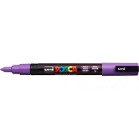 Uni-Ball 186534 Posca Fine Round Tip Purple Tusjpenn 6 Enheter