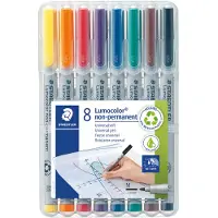 Staedtler Universal pen Lumocolor non-p M 8pc