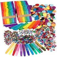 Creative toys DIY Kit - Glitter &amp; Wood Sticks Mega Set (97435)