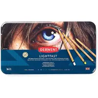 Derwent Lysbestandig Blyant I Metallboks 36 Enheter