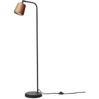 New Works gulvlampe Materiale, rød, terrakotta, høyde 125 cm