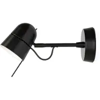 Luce Plan Counterbalance LED-veggspot, svart