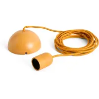 HAY E27 pendellampeholder COMMON, gul, Ø 4,5 cm