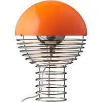 Verpan Wire Large bordlampe, oransje