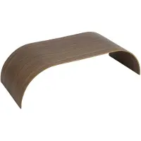 AYTM Curva brett, valnøttfarget, 62 x 25 x 16 cm, tre